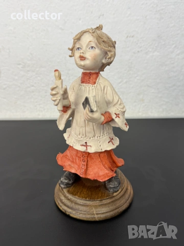 Порцеланова фигура - Capodimonte. №7945, снимка 6 - Колекции - 53822279