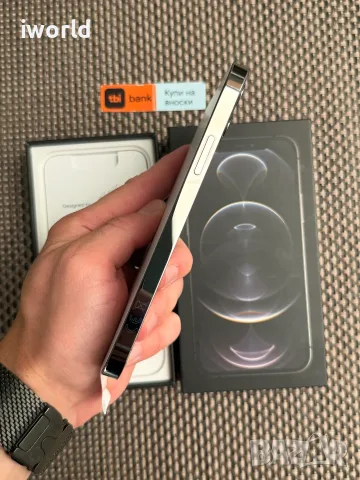 100% 🔋 256Gb⚠️ iPhone 12 Pro лизинг от 17€/мес❗️ Graphite ⚠️ КАТО НОВ, снимка 7 - Apple iPhone - 56007314