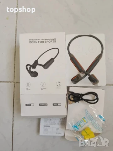 НОВИ слушалки с костна проводимост B8,  Bluetooth, MP3, 8 часа бат., снимка 2 - Bluetooth слушалки - 50494749