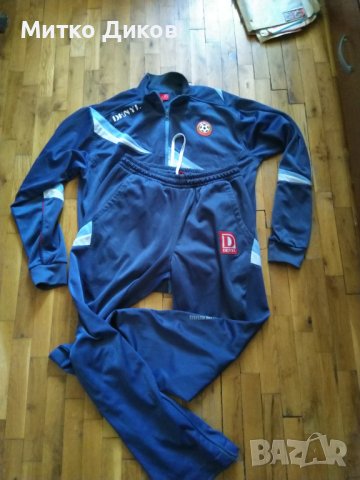 Анцуг комплект горно и долно съдийски от 90 те години на миналият век Денил оригинални размер Л, снимка 2 - Футбол - 42134450