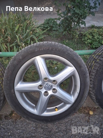 Лети джанти с летни гуми за Тойота 17 цола, снимка 5 - Гуми и джанти - 52106289