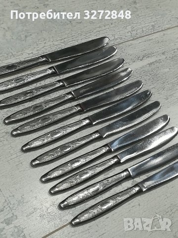 Ножове /неръждаема стомана - 11бр, снимка 1 - Прибори за хранене, готвене и сервиране - 44191768