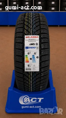 Нови зимни гуми LASSA – SNOWAYS 5 91H - 205/55R16 - DOT2026