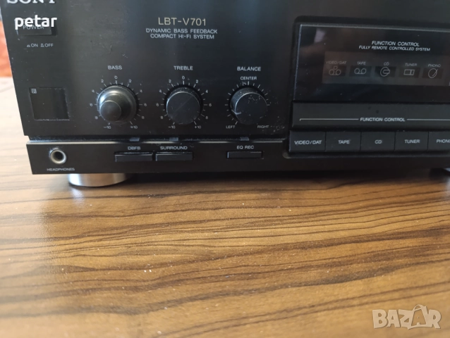 Продавам стерео амплитудер.SONY, снимка 3 - Аудиосистеми - 52453656