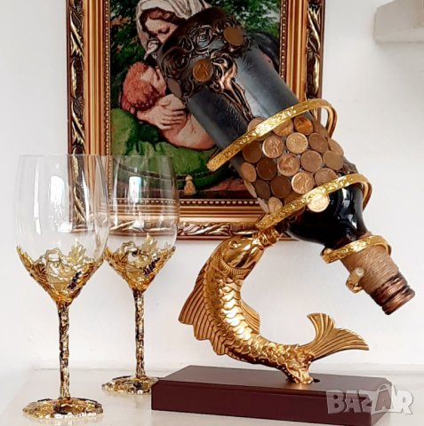 Комплект чаши за вино - NEW, снимка 3 - Подаръци за юбилей - 41908308
