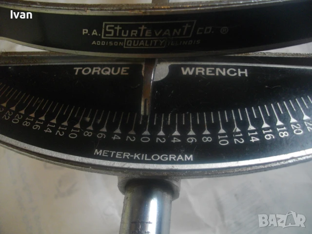 0-280Nm Made in USA ГОЛЯМ КАМИОНАДЖИЙСКИ РЪЧЕН ДИНАМОМЕТРИЧЕН КЛЮЧ МАНОСКОП 4кг САЩ ОРИГИНАЛЕН 3/8 , снимка 6 - Други инструменти - 50477075