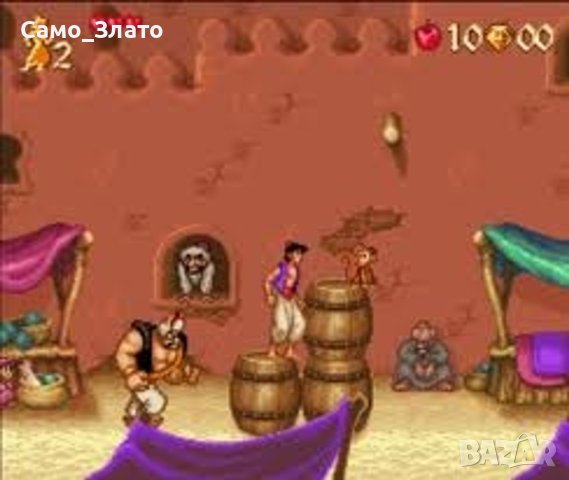 Пароли за ретро играта на Disney’s Aladdin - Super Nintendo 1993 , снимка 2 - Игри за Nintendo - 44352888