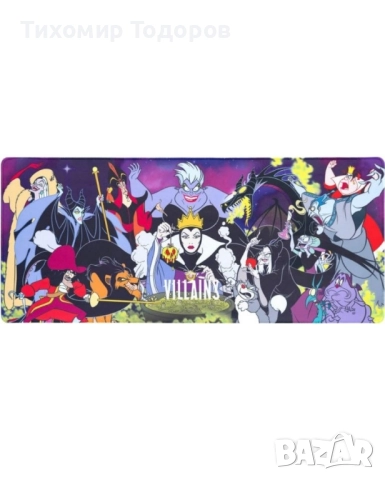 Гейминг подложка за мишка Grupo Erik - Villanas Disney, XL, мека, многоцветна, снимка 6 - Клавиатури и мишки - 52349745