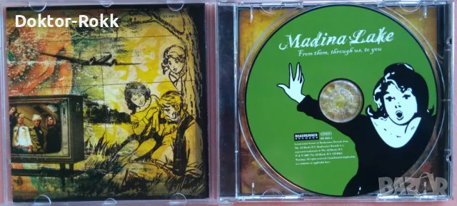 Madina Lake – From Them, Through Us, To You (2007, CD), снимка 3 - CD дискове - 47428146