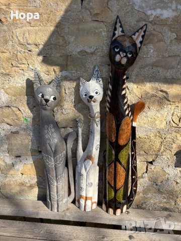 Котка от дърво . Намалени с дефект !