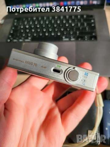 Canon Ixus 70 перфектен , снимка 3 - Фотоапарати - 53756344