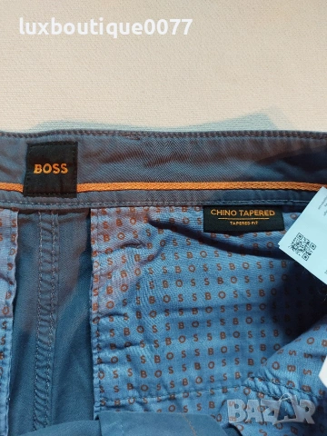 Мъжки панталон Boss Chino Tapered 31/34, снимка 4 - Панталони - 53573169