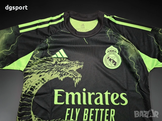 Детски флуоресцентен футболен екип на РЕАЛ М #ДЖУД БЕЛИНГАМ #5!, снимка 3 - Футбол - 52066142