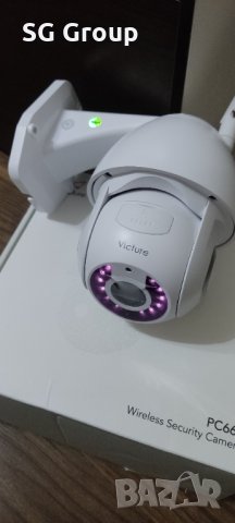 Безжична Full HD Wi-Fi охранителна камера за видеонаблюдение, снимка 2 - HD камери - 35852233