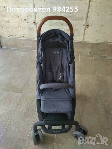 Продавам бебешка количка Nuna Pepp Luxx Graphite ST24-023, снимка 1 - Детски колички - 41084663