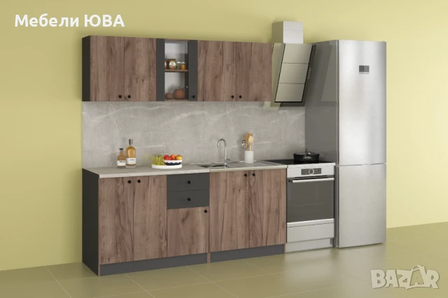 Кухня Мареа 180см, снимка 5 - Кухни - 46318790