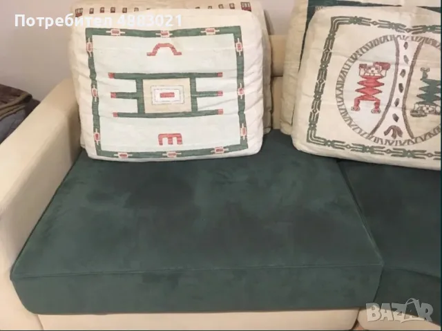 Италиански диван Roche Bobois, снимка 4 - Дивани и мека мебел - 55826682