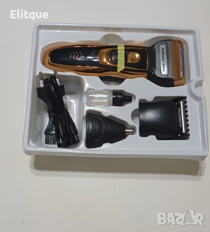 Машинка за подстригване и тример 3 в 1 Gemei GM-595, снимка 3 - Други - 53344742