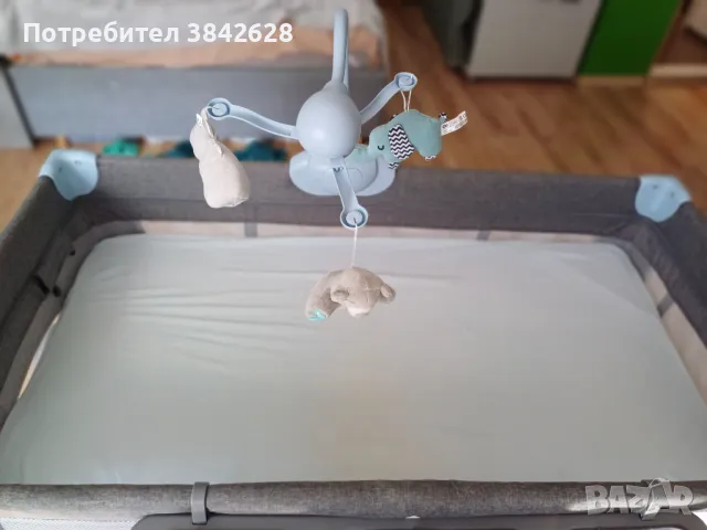 Бебешка кошара Kinderkraft + матрак , снимка 7 - Кошарки - 49265956