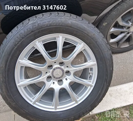 4 зимни немски нови гуми с джанти за Мерцедес за 