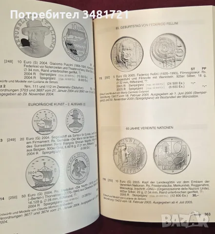 Euro Münzkatalog 1999-2010. Alle Länder, Münzen, Münzstätten und Auflagen, снимка 7 - Други - 55964083
