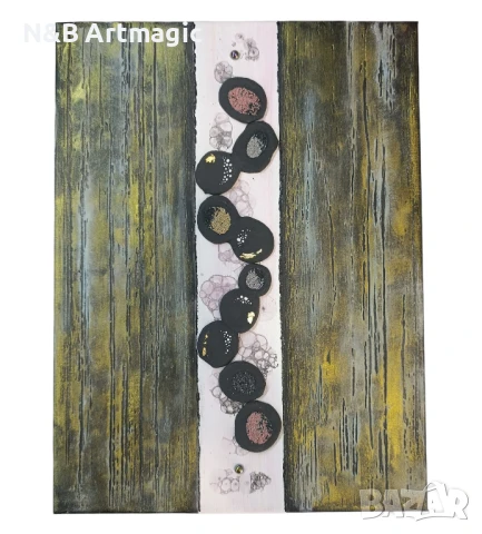 картина абстрактна релеф 