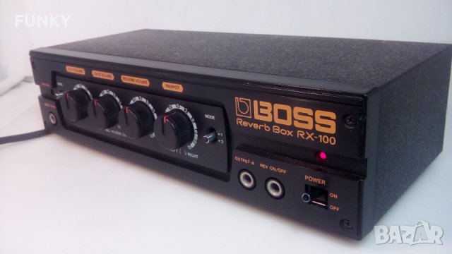 Boss RX-100 Reverb Box (1982), снимка 6 - Ресийвъри, усилватели, смесителни пултове - 34386840