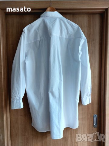 NLY TREND - овърсайз бяла риза/рокля, снимка 2 - Рокли - 40535781