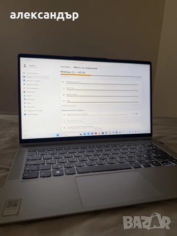 Лаптоп Lenovo IdeaPad 5G Pro, снимка 3 - Лаптопи за дома - 55661064