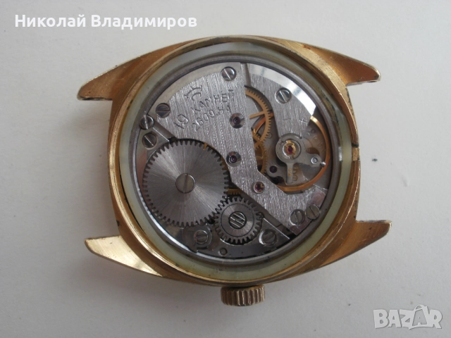 Ракета Raketa мъжки руски позлатен ръчен часовник, снимка 7 - Мъжки - 52490231