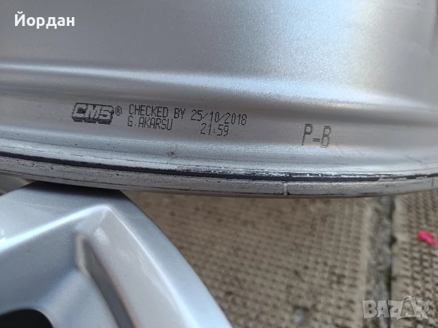 Оригинални джанти 17 ' 5х112 АУДИ А3 / AUDI A3 ET48 5x112, снимка 17 - Гуми и джанти - 51376392