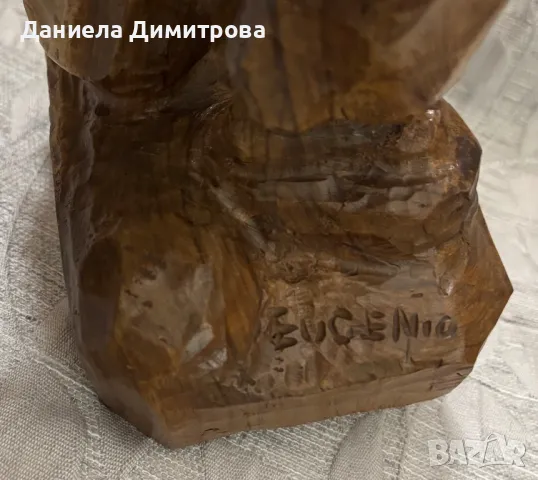 Дървена фигура на музикант, снимка 7 - Статуетки - 50435068