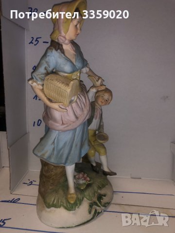 продавам старинна керамична фигура, снимка 7 - Колекции - 40187754