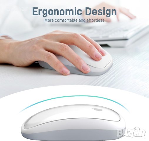Безжично зареждане за мишка Apple Magic Mouse, снимка 4 - Клавиатури и мишки - 41717661