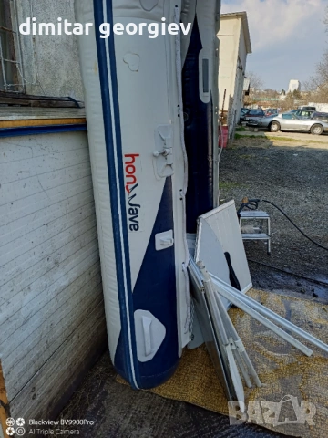 Надуваема лодка Хонда 3 метра , снимка 2 - Воден транспорт - 53085845