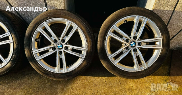 Оригинални джанти BMW 17 цола style 550М 5х112 F45 F46 F40 F44 Mini, снимка 4 - Гуми и джанти - 53679415