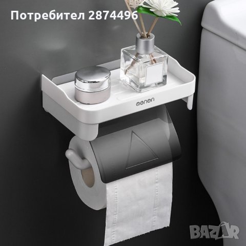 47500 Практична поставка за тоалетна хартия с подложка, снимка 8 - Други стоки за дома - 35726199