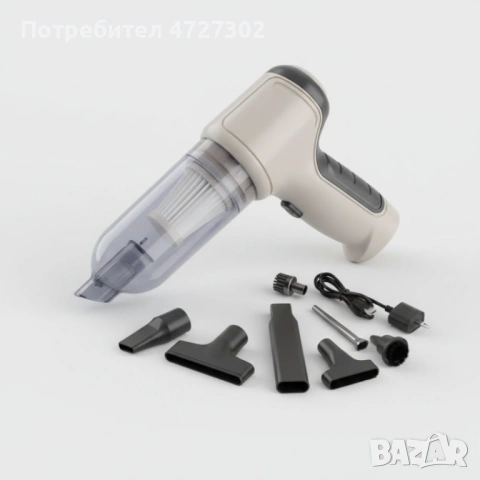Мощна преносима мини прахосмукачка 2 в 1 - за кола и дома, снимка 2 - Прахосмукачки - 53593273