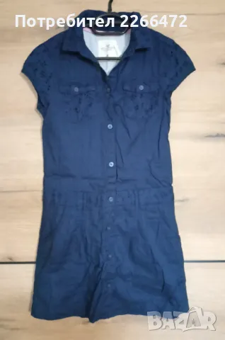 Детска рокля с къс ръкав