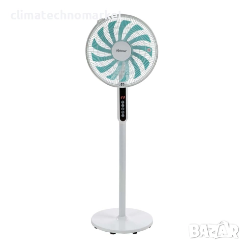 Вентилатор на стойка 16" Diplomat DFX-535RC, 60W, LED, дист. упр-е, снимка 1