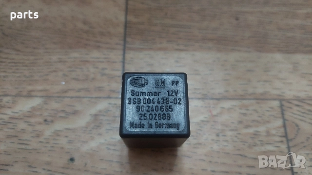 Реле Опел Кадет N:824 - Вектра - Астра - Калибра - Корса - 3SB00443820 - 90240665 - 2502888, снимка 4 - Части - 52747840