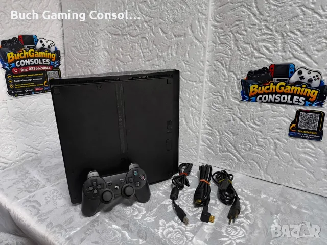 Playstation 3 Slim 250GB Хакнат CFW Evilnat Cobra / 14 Игри / Профилактиран! / Перфектно състояние!, снимка 7 - PlayStation конзоли - 55951492