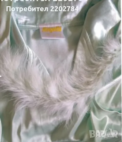 Дамски копринен комплект халат и нощница.Дамски потник 4ХЛ,4XL, снимка 17 - Нощници - 32916057