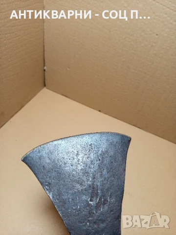 Соц Стара Ръчно Кована Мотичка Тегло 0.700кг. Номер/5/., снимка 10 - Антикварни и старинни предмети - 51184527