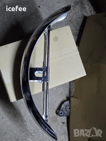 Калник за мотор хромиран , снимка 3 - Части - 49154229