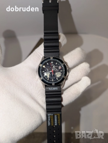 Промо! Citizen x JAL Promaster C650 diver eco-drive соларен часовник, снимка 8 - Мъжки - 52912653