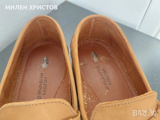 HUSH PUPPIES-Оригинални мокасини Естествена кожа-№41 , снимка 7 - Мокасини - 52186482