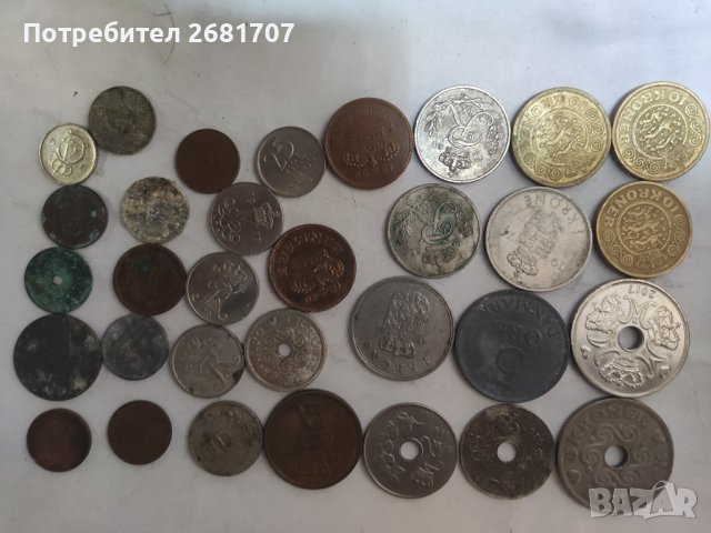 Монети Дания , снимка 6 - Нумизматика и бонистика - 41806653