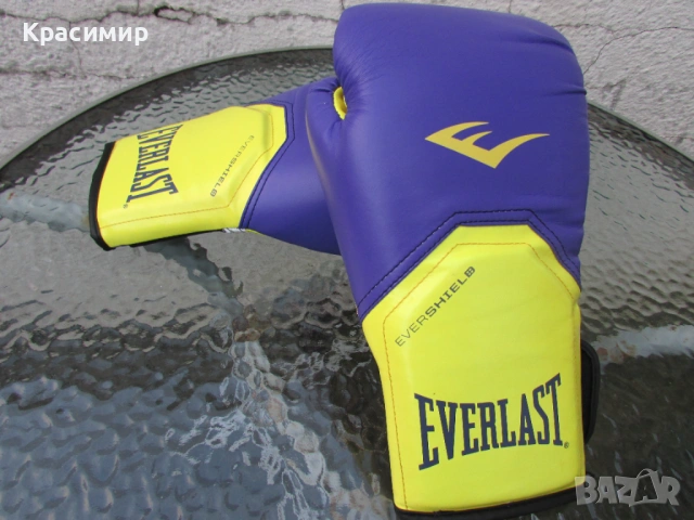 Боксови ръкавици Everlast Pro Style Elite, снимка 4 - Бокс - 53067738