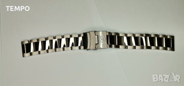 ВЕРИЖКА 22мм от НЕРЪЖДАЕМА СТОМАНА 316L с ЛОГОТО на ВОСТОК + ПОДАРЪК, снимка 4 - Каишки за часовници - 42514307